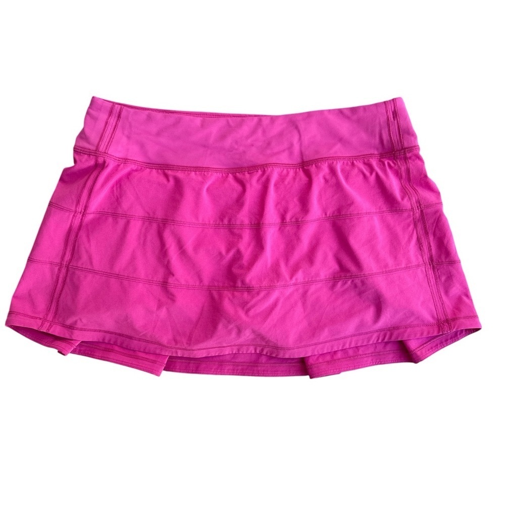 Lululemon Pace Rival Mid Rise Skirt 13" Sonic Pink Running Golf Pickleball